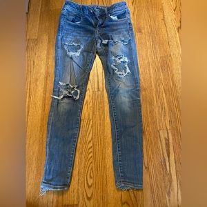 American Eagle super super stretch jegging size 6 standard.